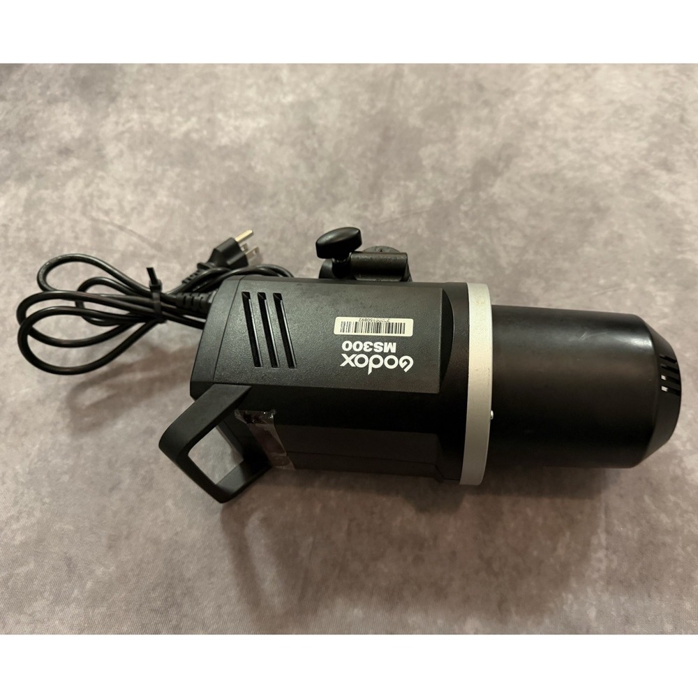 Godox MS300 300W AC Studio Monolight Strobe Bowens Mount Slave Cell Black